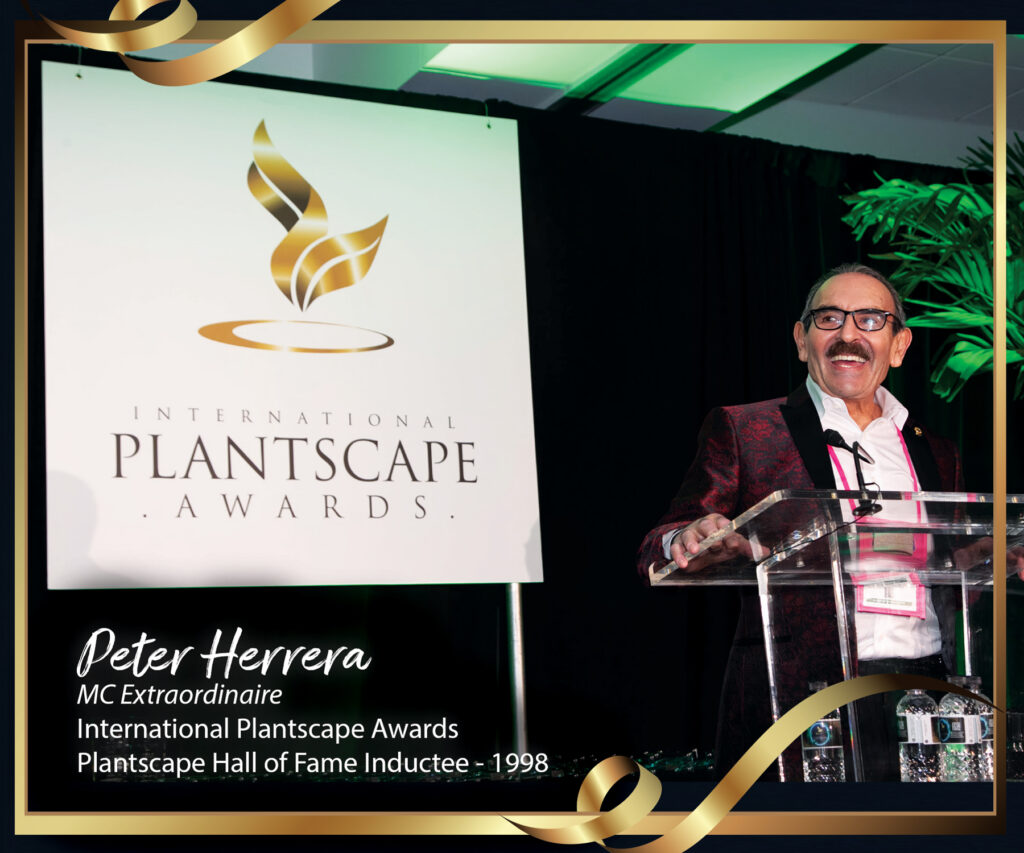 Peter Herrera at the International Plantscape Awards